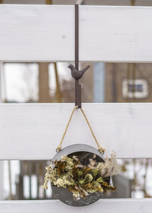 Door Wreath Hanger Bird