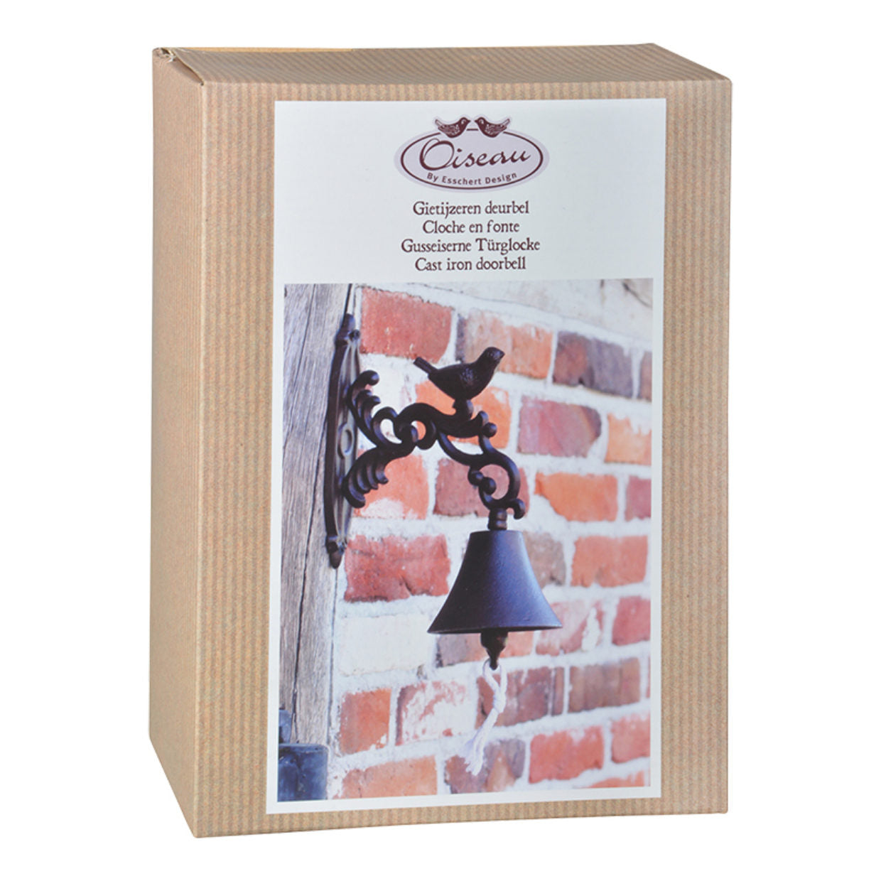 Cast Iron DoorBell Bird