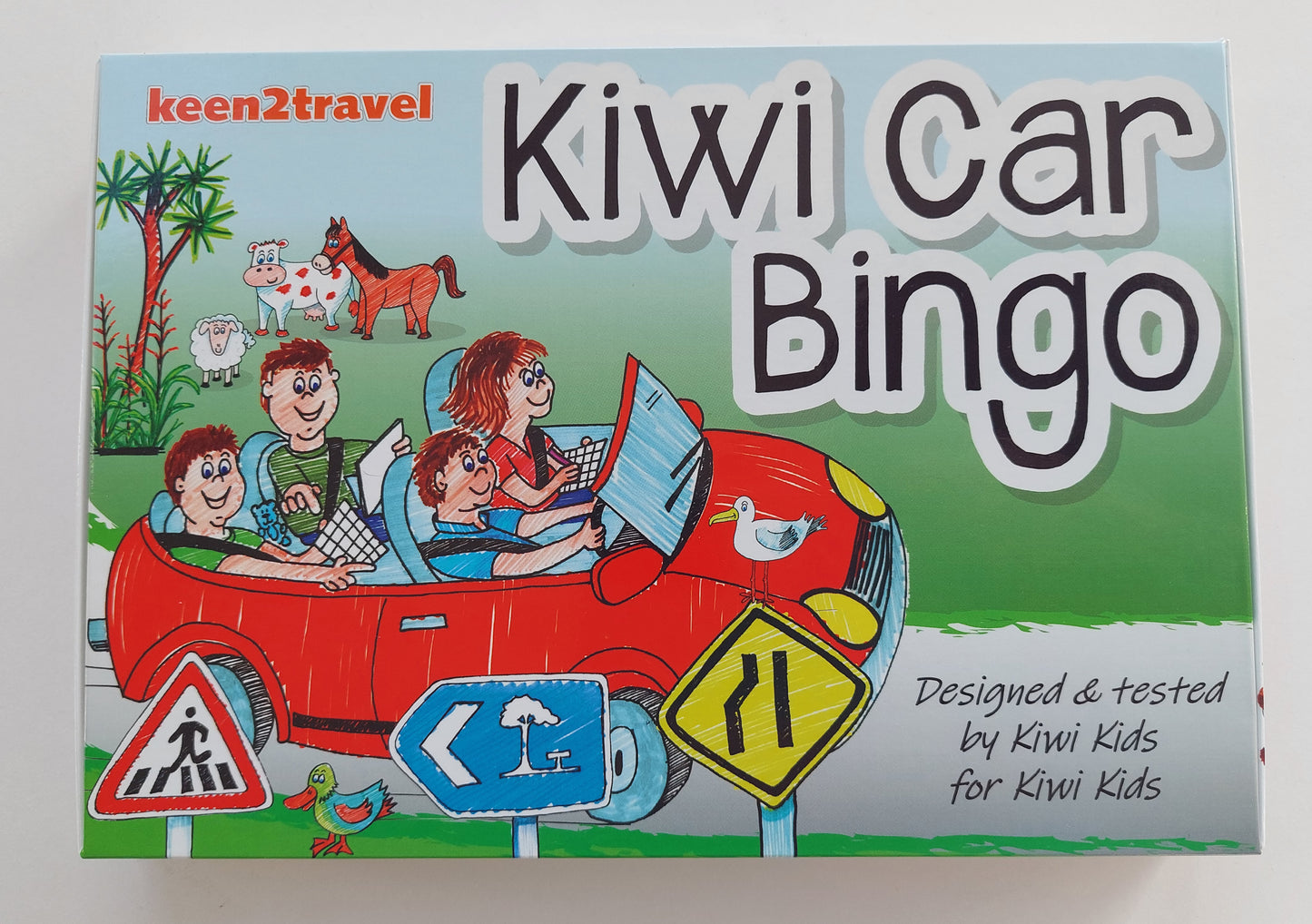 Kiwi Car Bingo Game