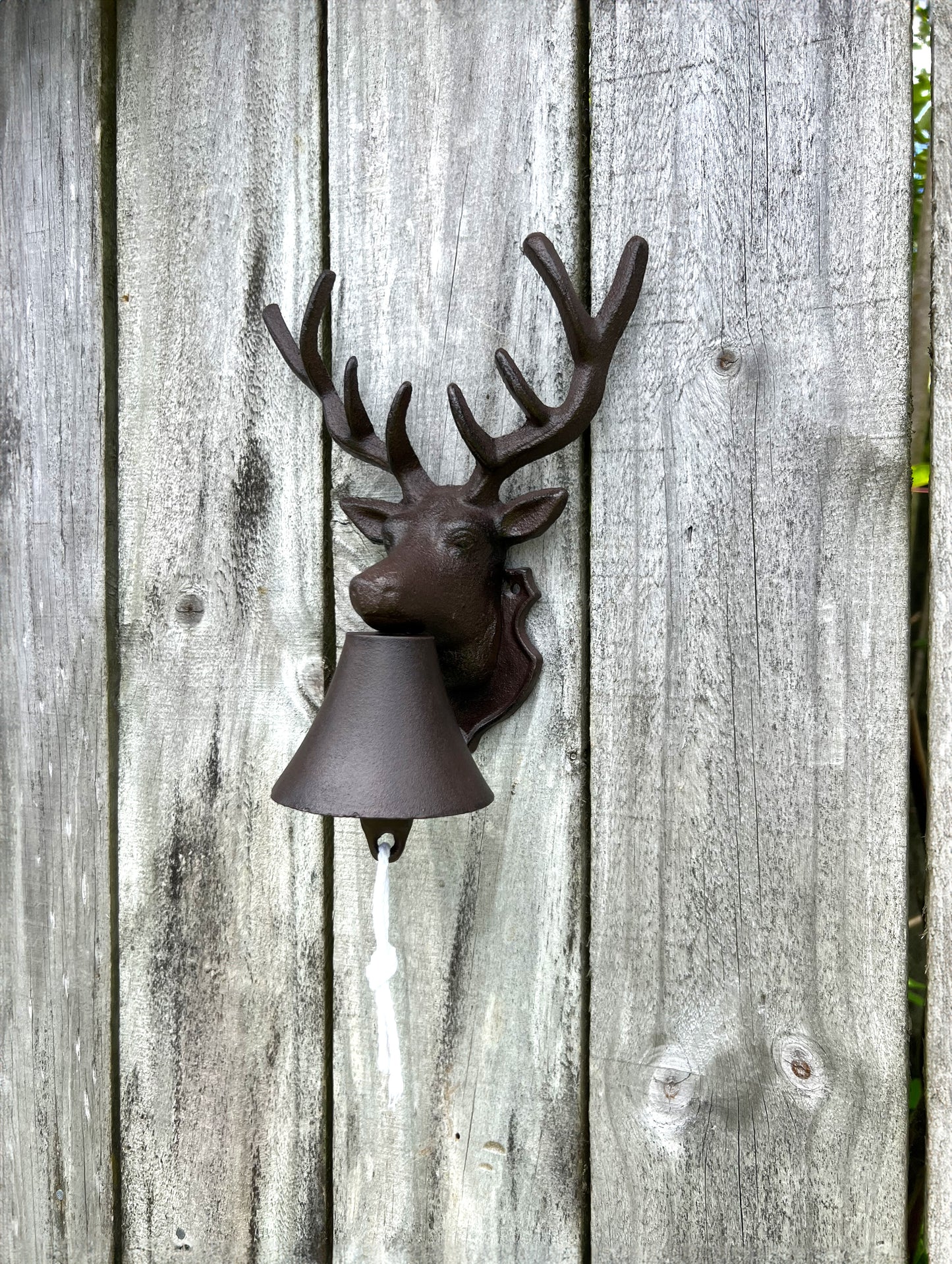 Cast Iron Doorbell Deer
