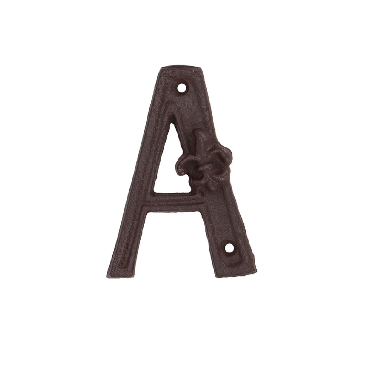 Cast Iron House Letter `A`