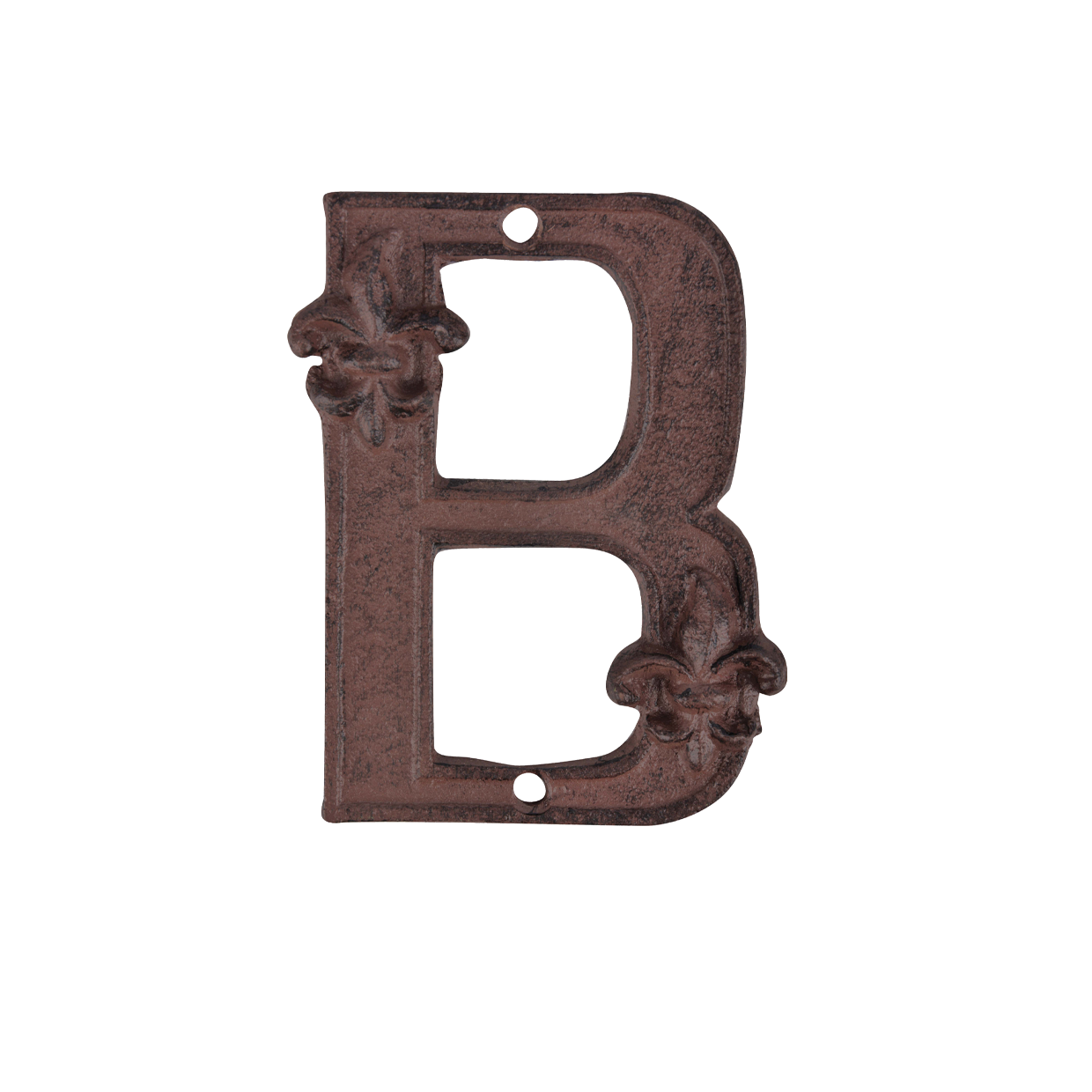 Cast Iron House Letter `B`