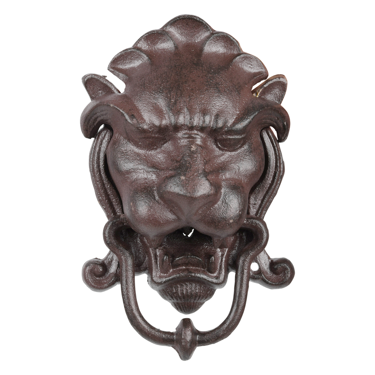 Cast Iron Lion Head Door Knocker