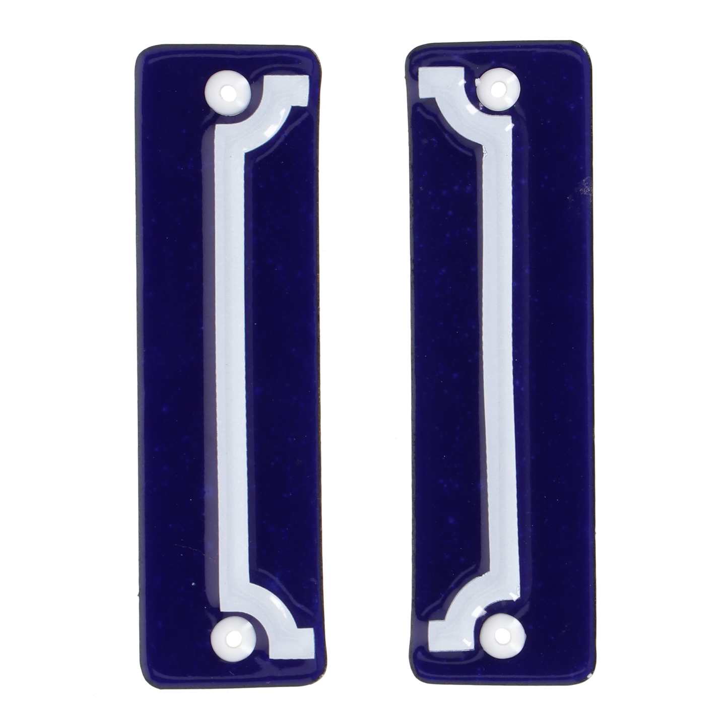 Enamel House Number Frame Set/2