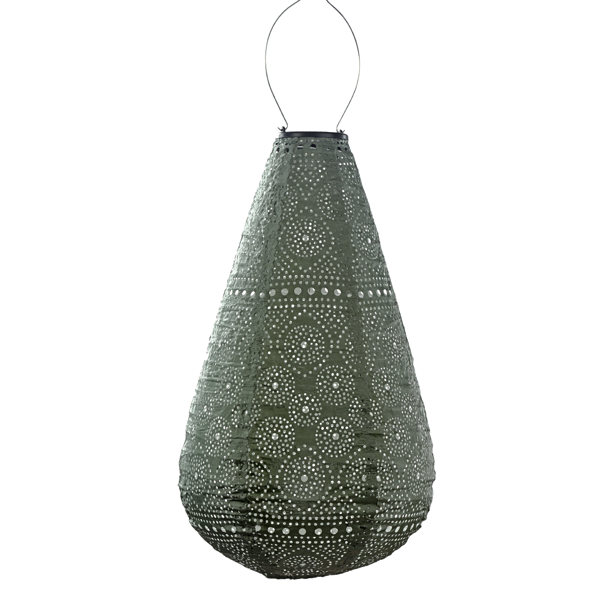Lantern Drop 28cm Sage Green Spectare