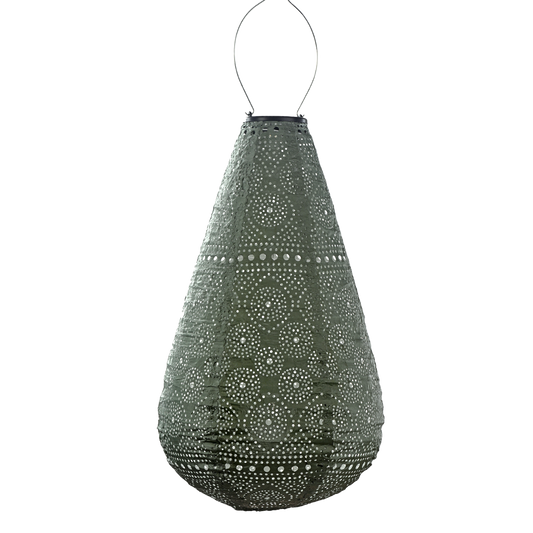Lumiz Lantern Drop 28cm Sage Green Spectare