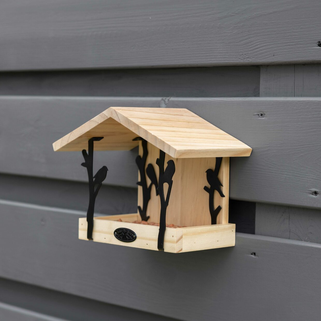Chiffchaff Wall Bird Table 25x14x18cm