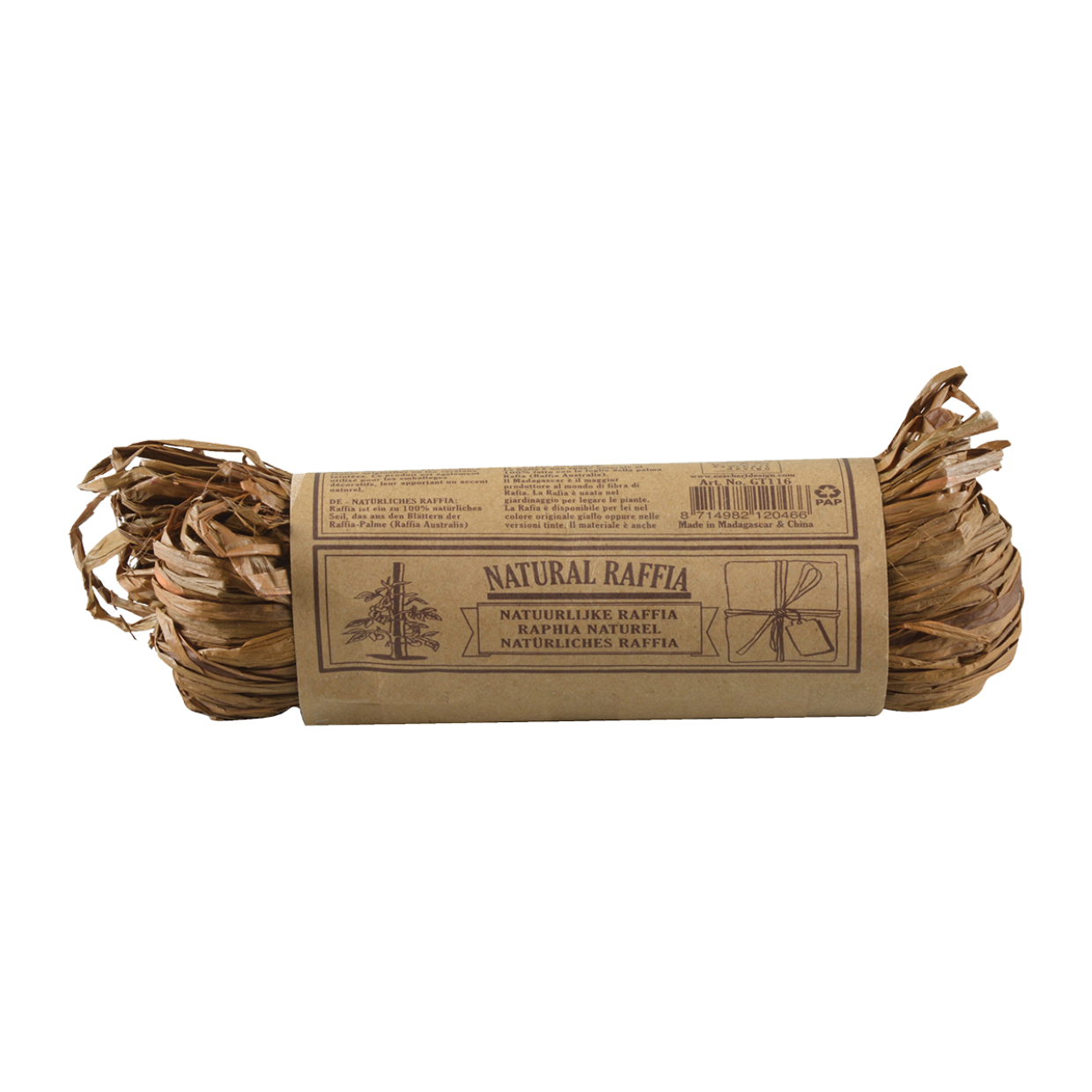 Natural Raffia Brown