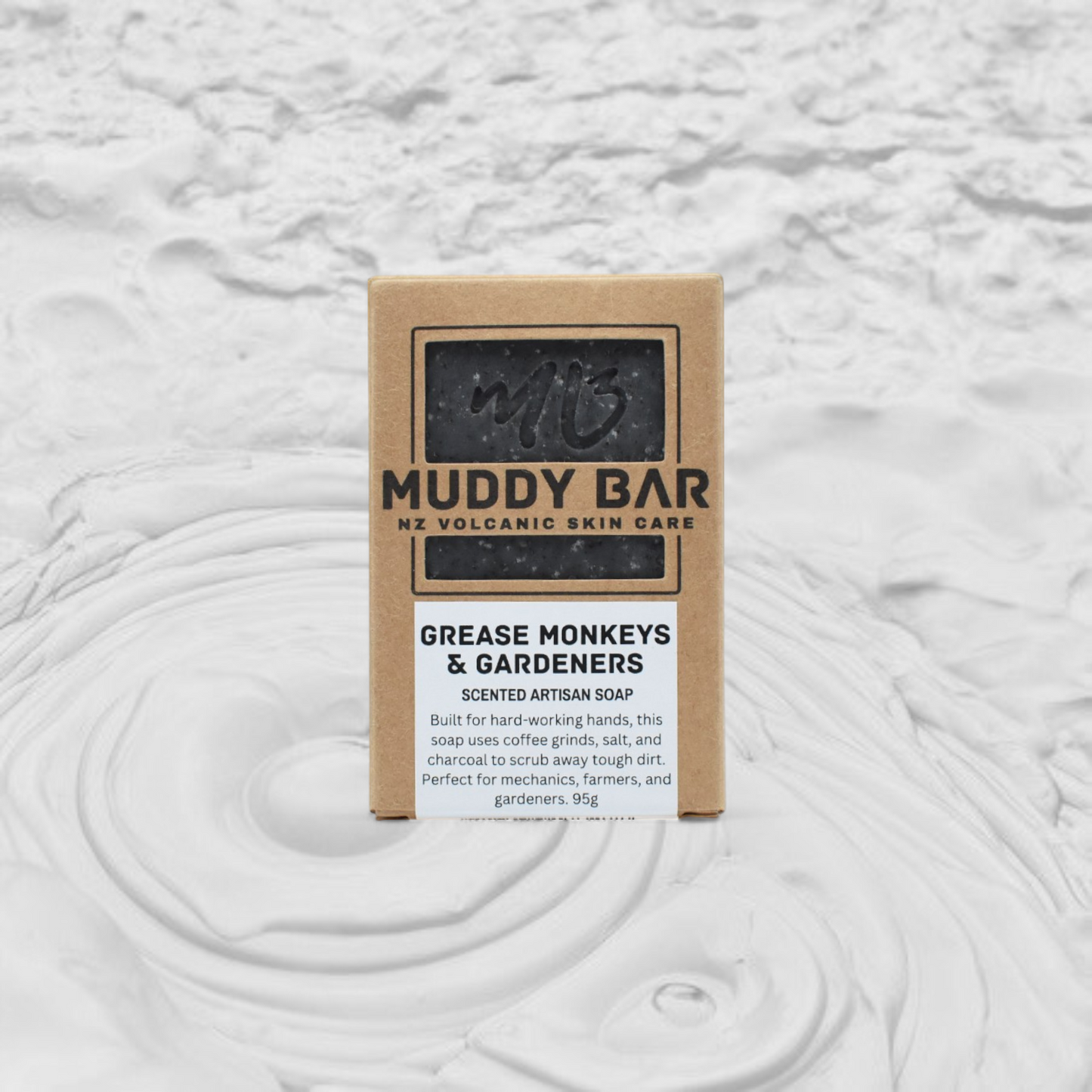 Muddy Bar Grease Monkeys & Gardeners Artisan Soap