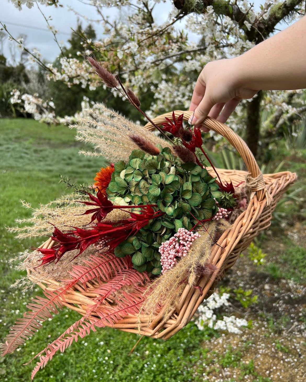 Dried Flower Trug