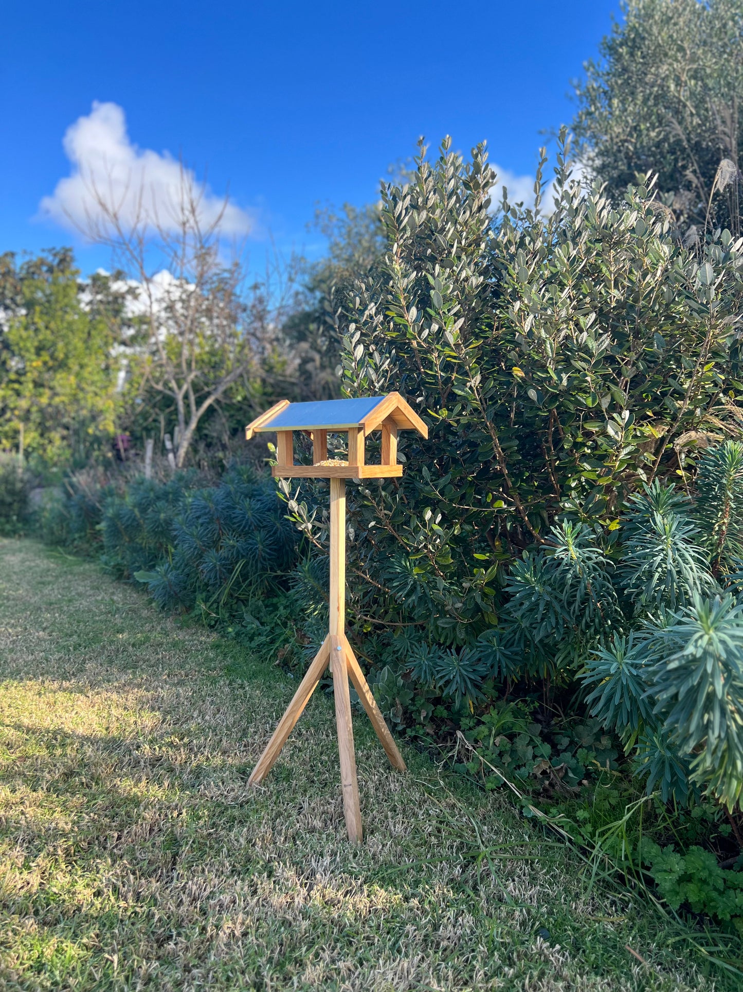 Oak Bird Table