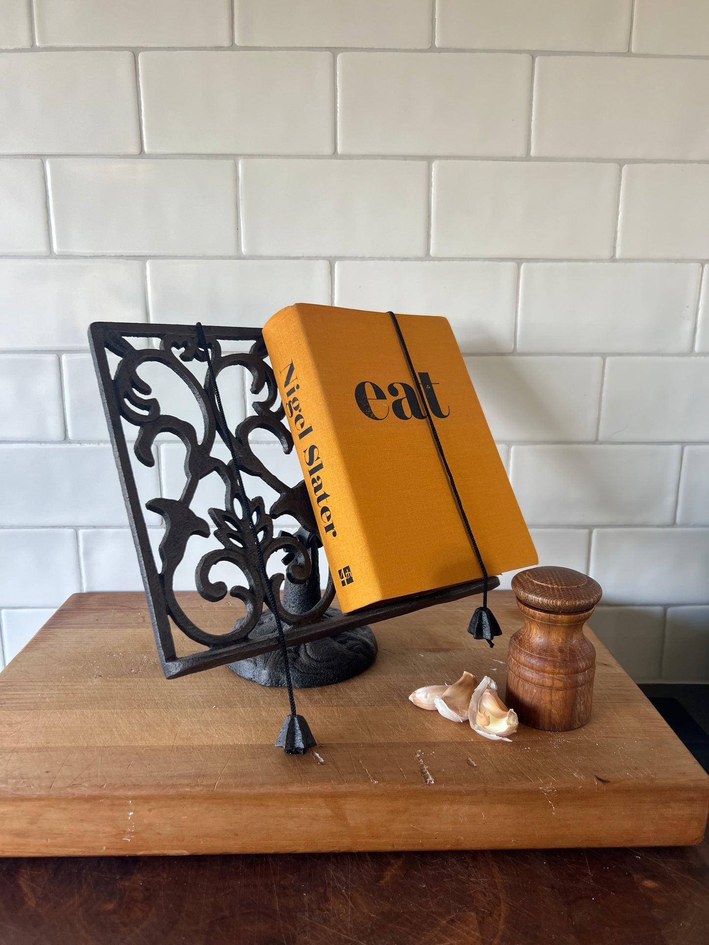 Cast Iron Cook Book Stand