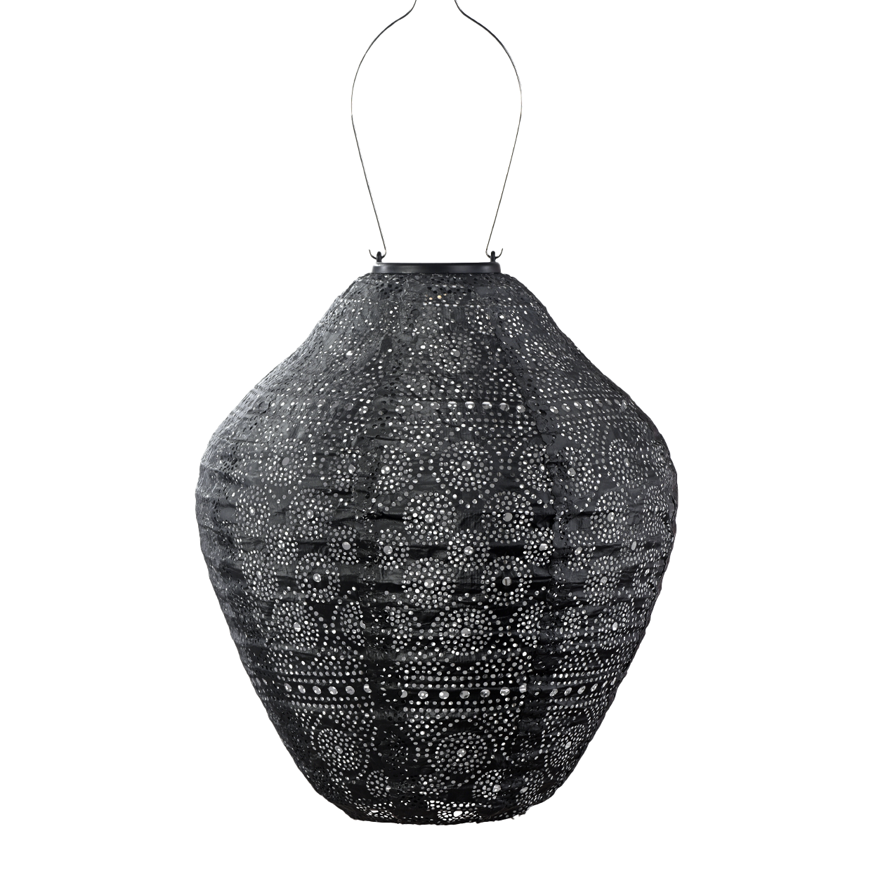 Lantern Jar 30cm Dark Grey Spectare