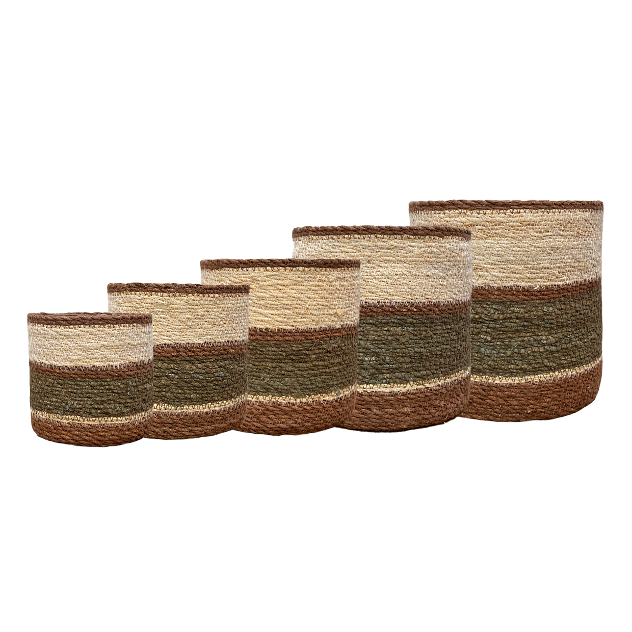 Eloise Planter Basket Olive - Extra Small