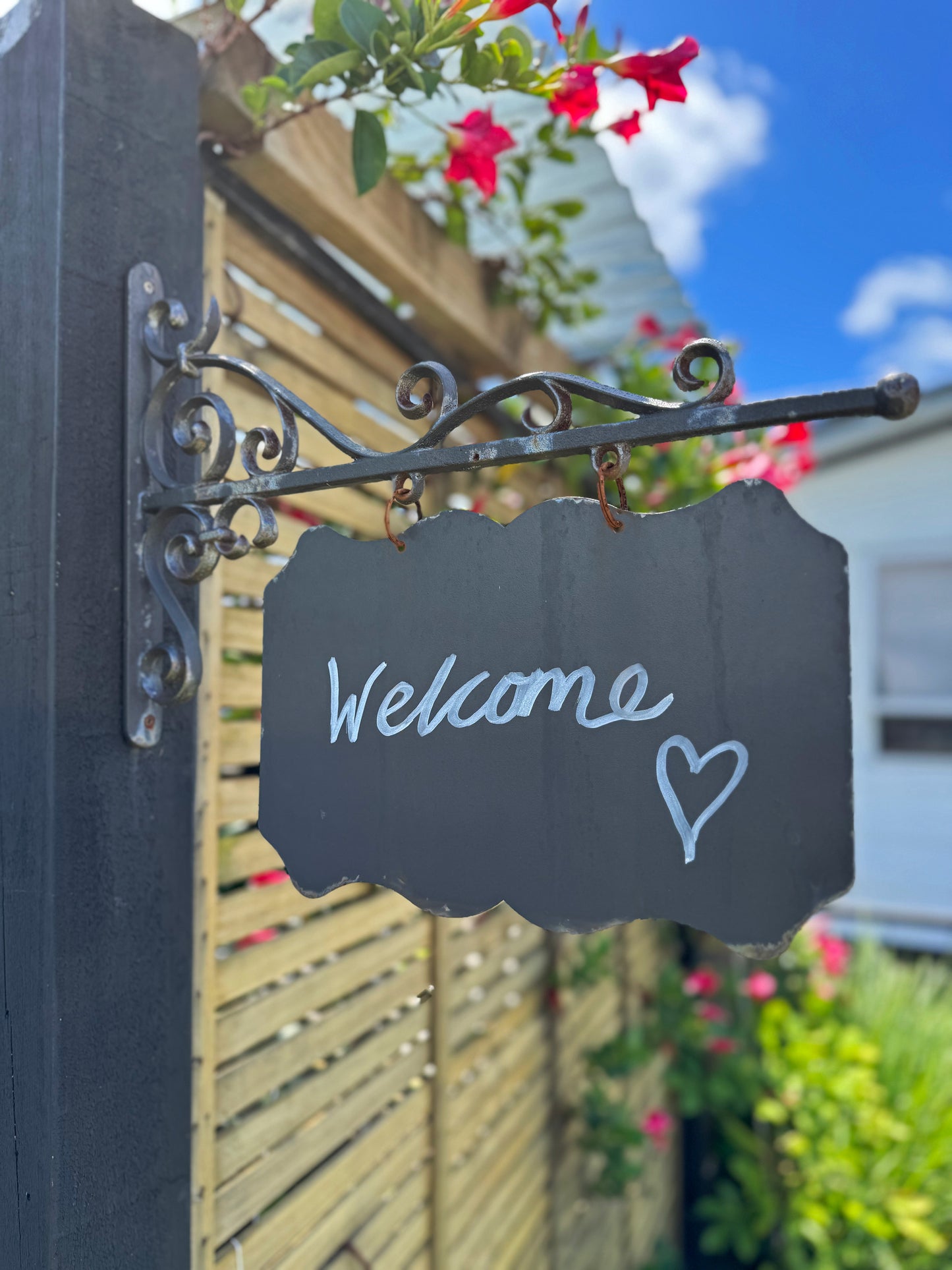 Cast Iron Sign Board Rectangle
