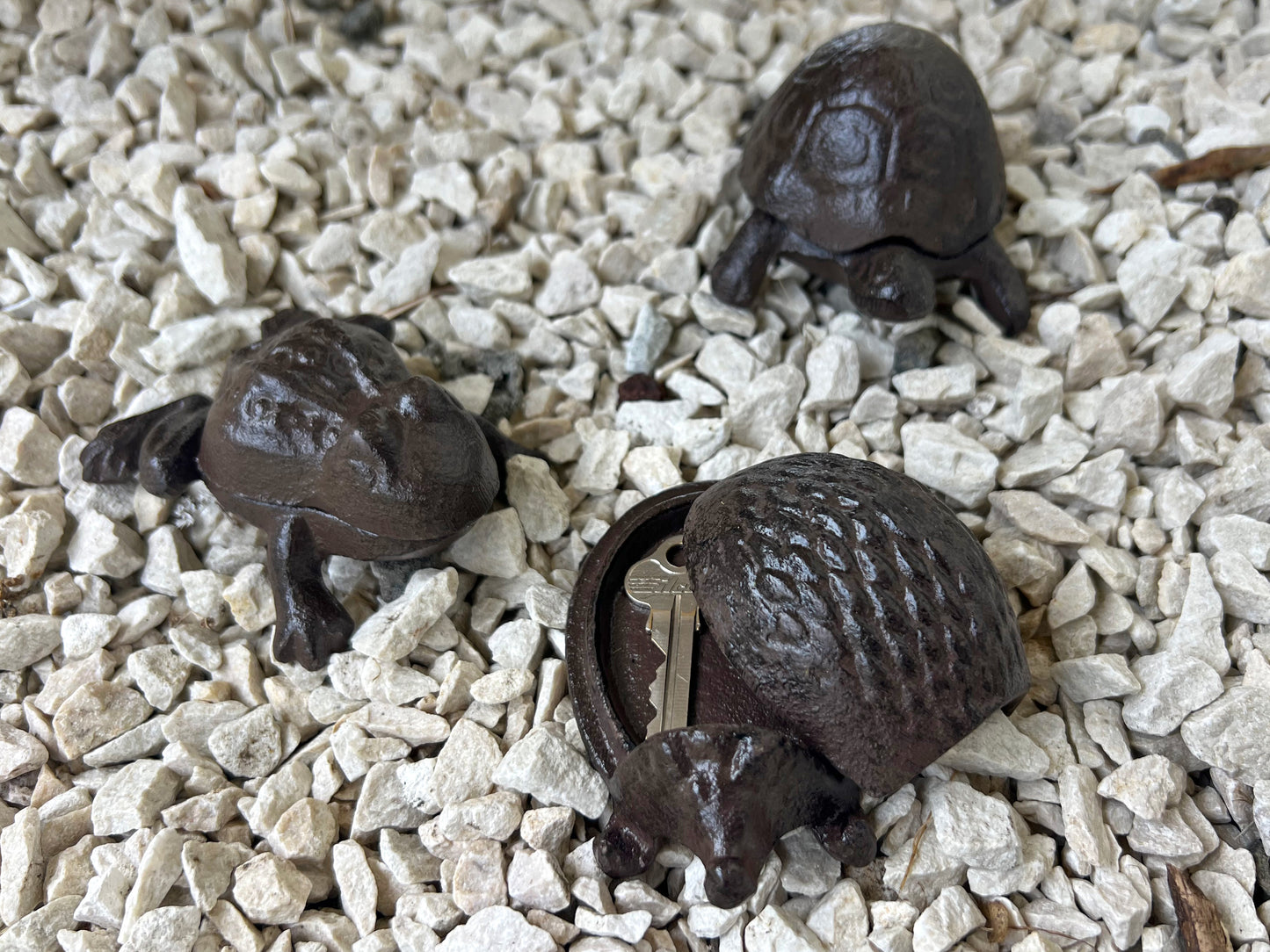 Cast Iron Frog Key Keeper