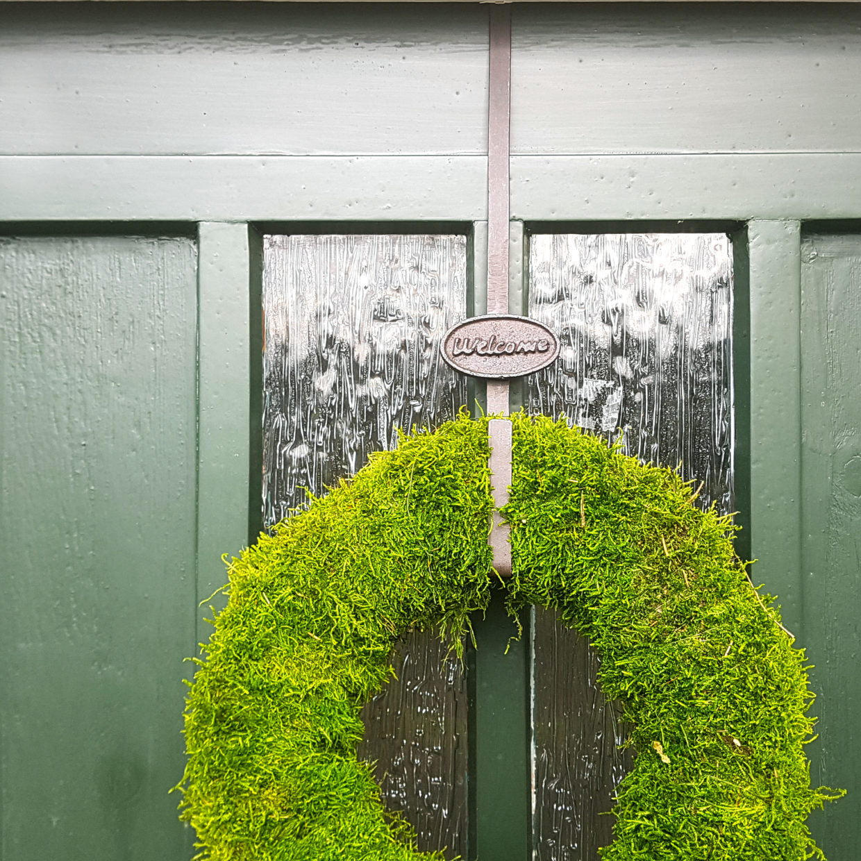 Door Wreath Hanger Welcome