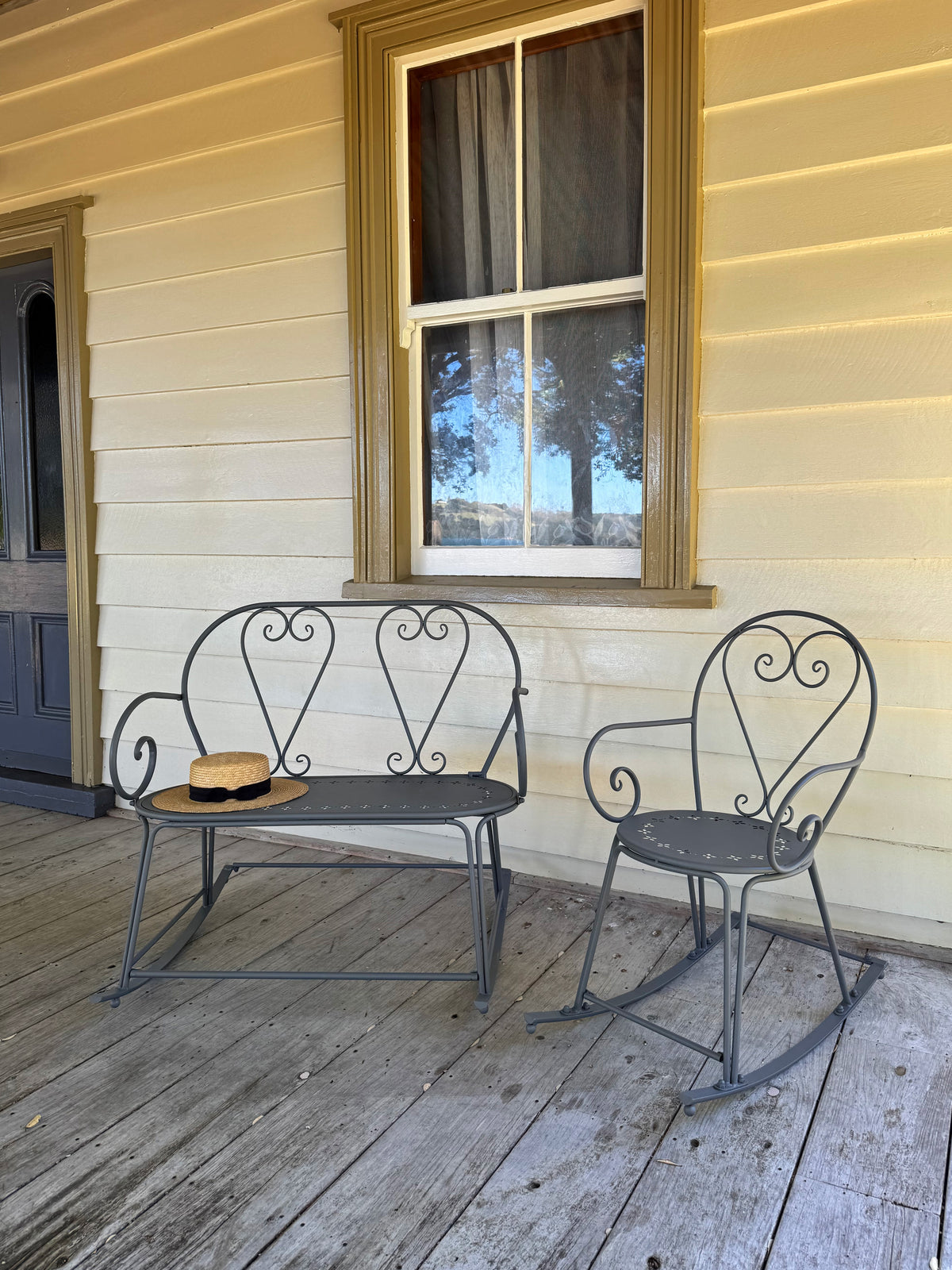 Belle Époque Rocking Chair 55x78x88cm