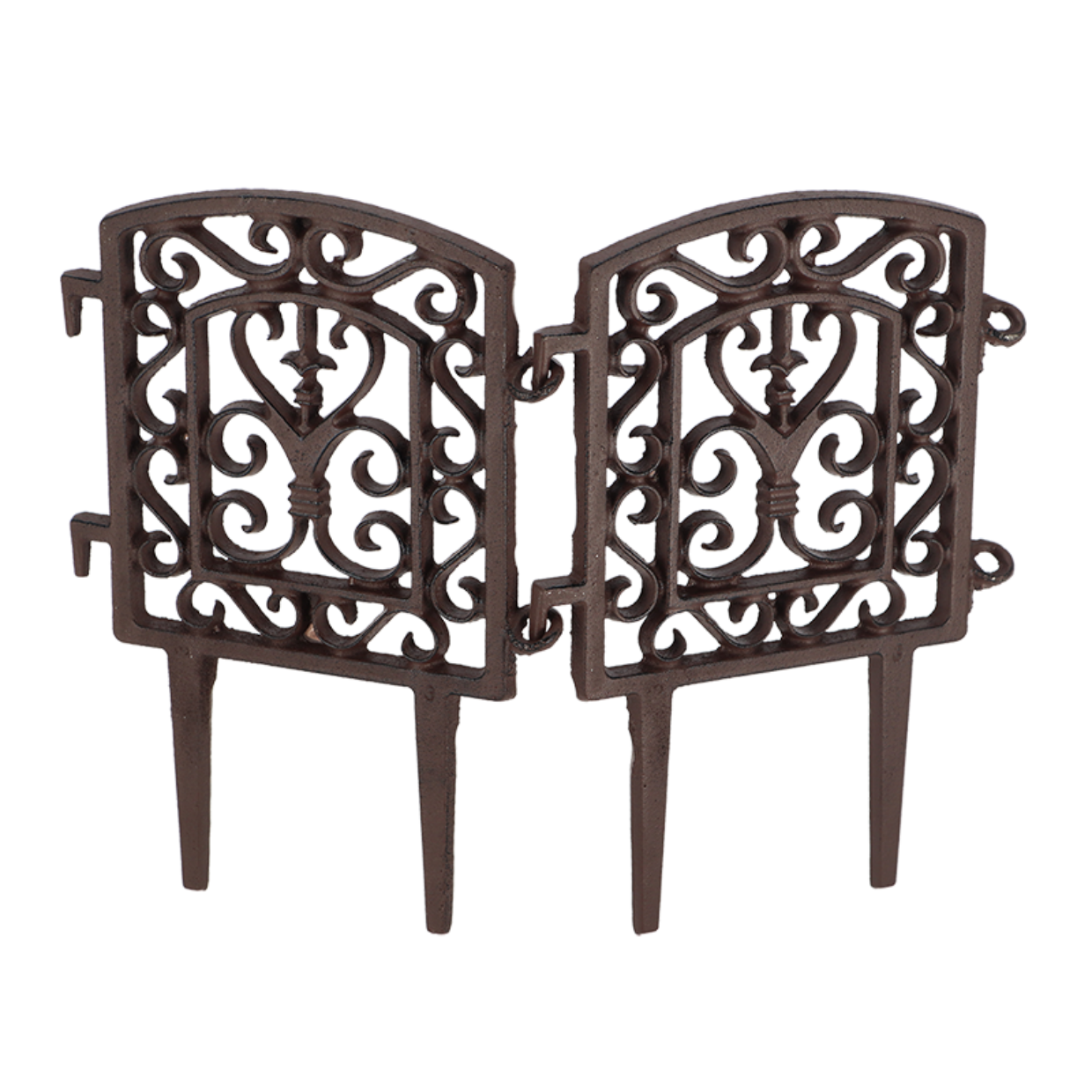 Cast Iron Connectable Lawn Fence