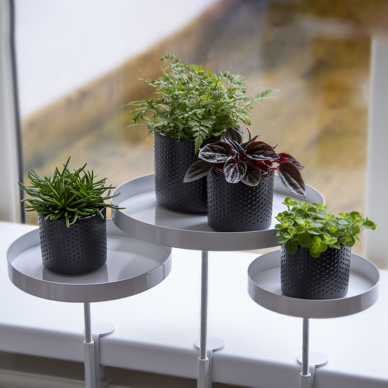 Windowsill Clamp White Medium