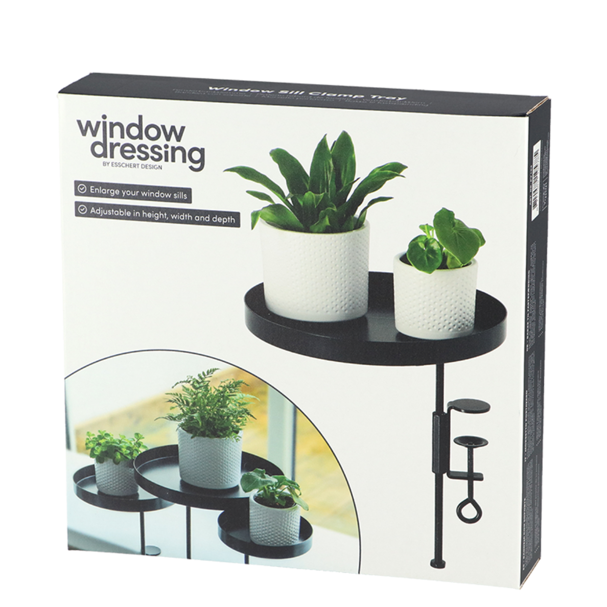 Windowsill Clamp Black Large