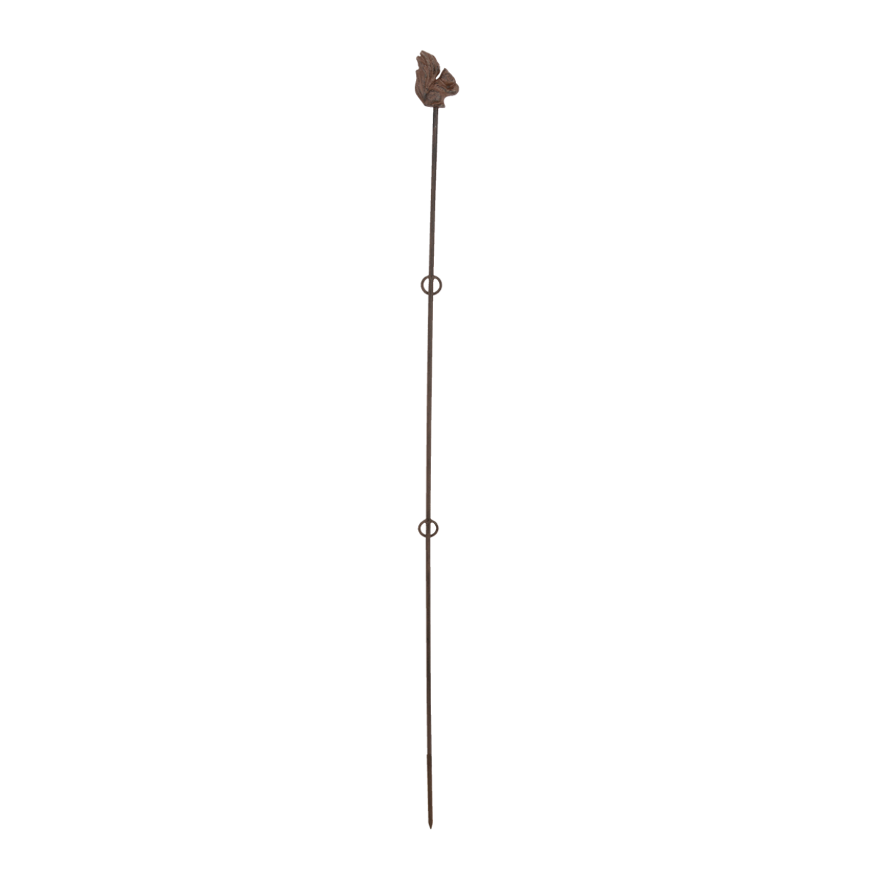 Plant Support Cast Iron Straight Squirrel Small