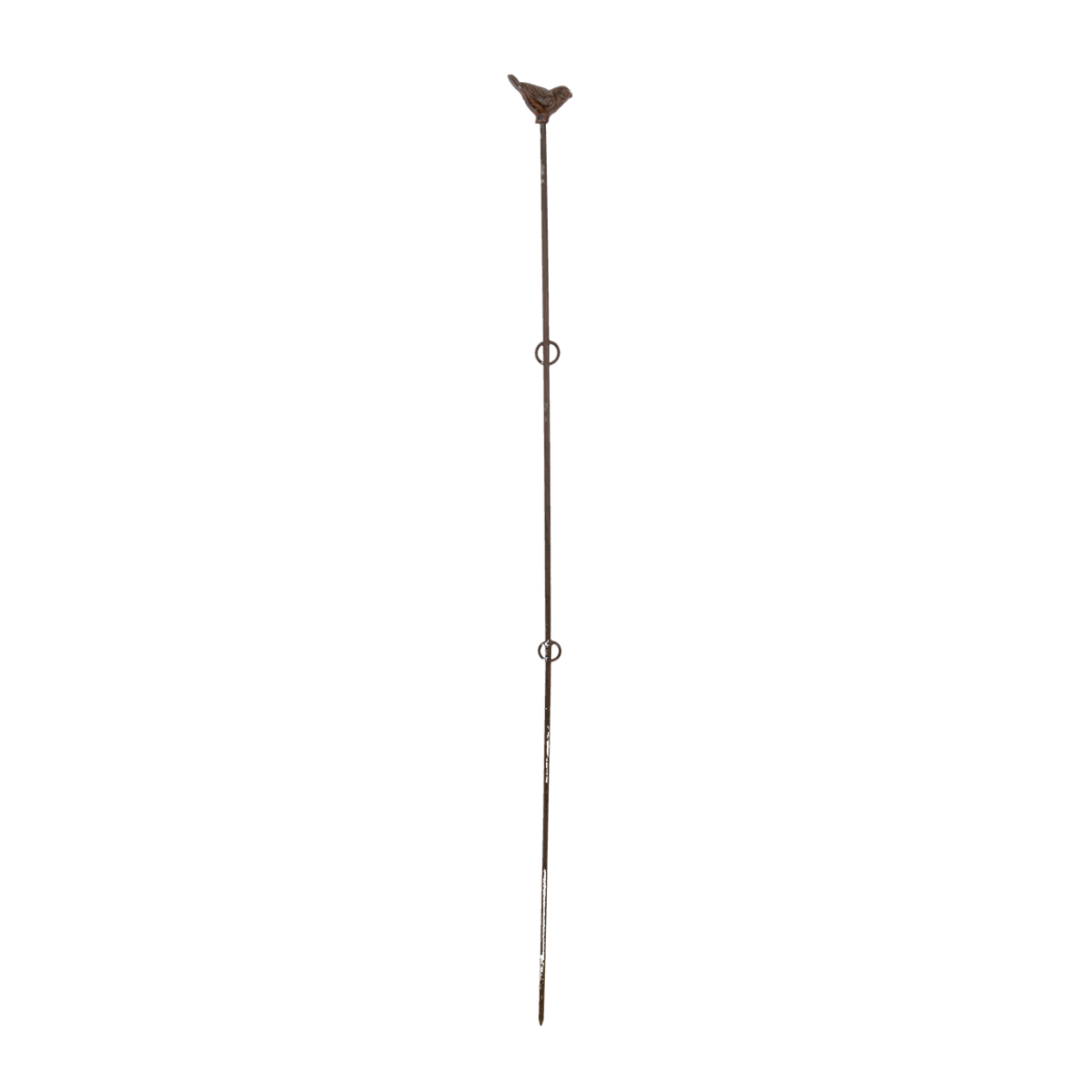 Plant Support Cast Iron Straight Bird Small