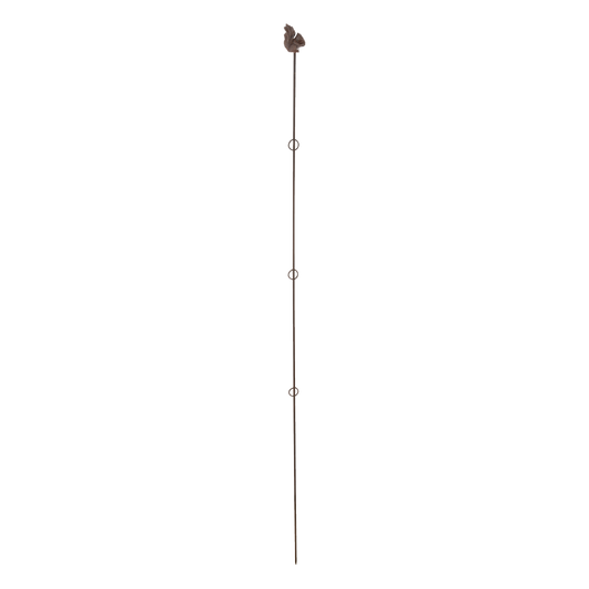 Plant Support Cast Iron Straight Squirrel Large