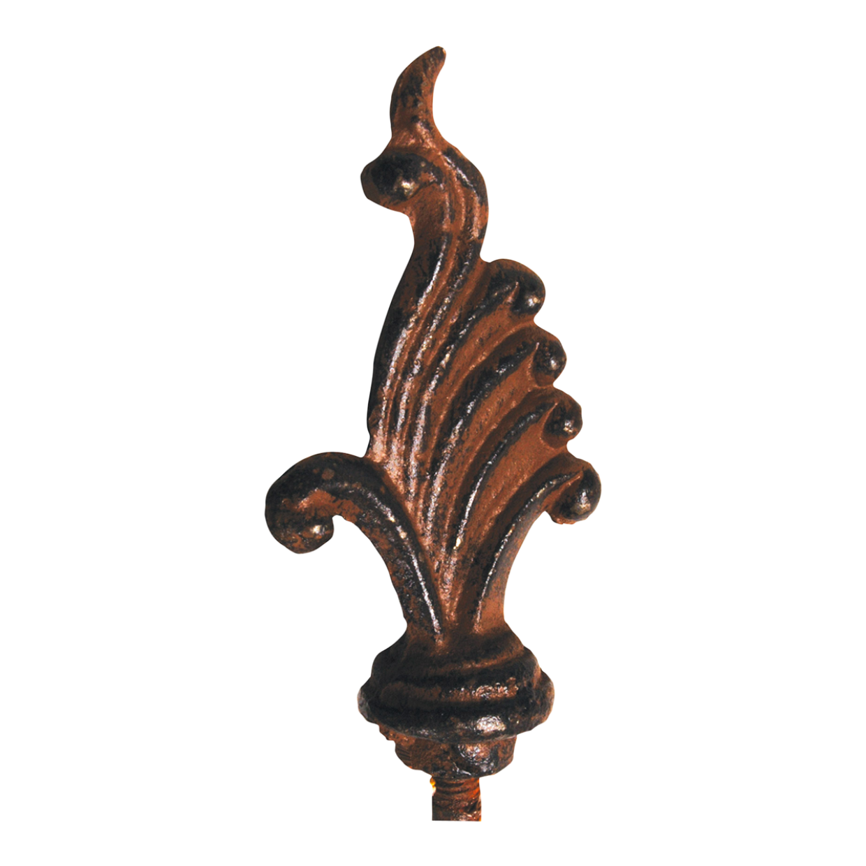 Plant Support Cast Iron Spiral French Banner