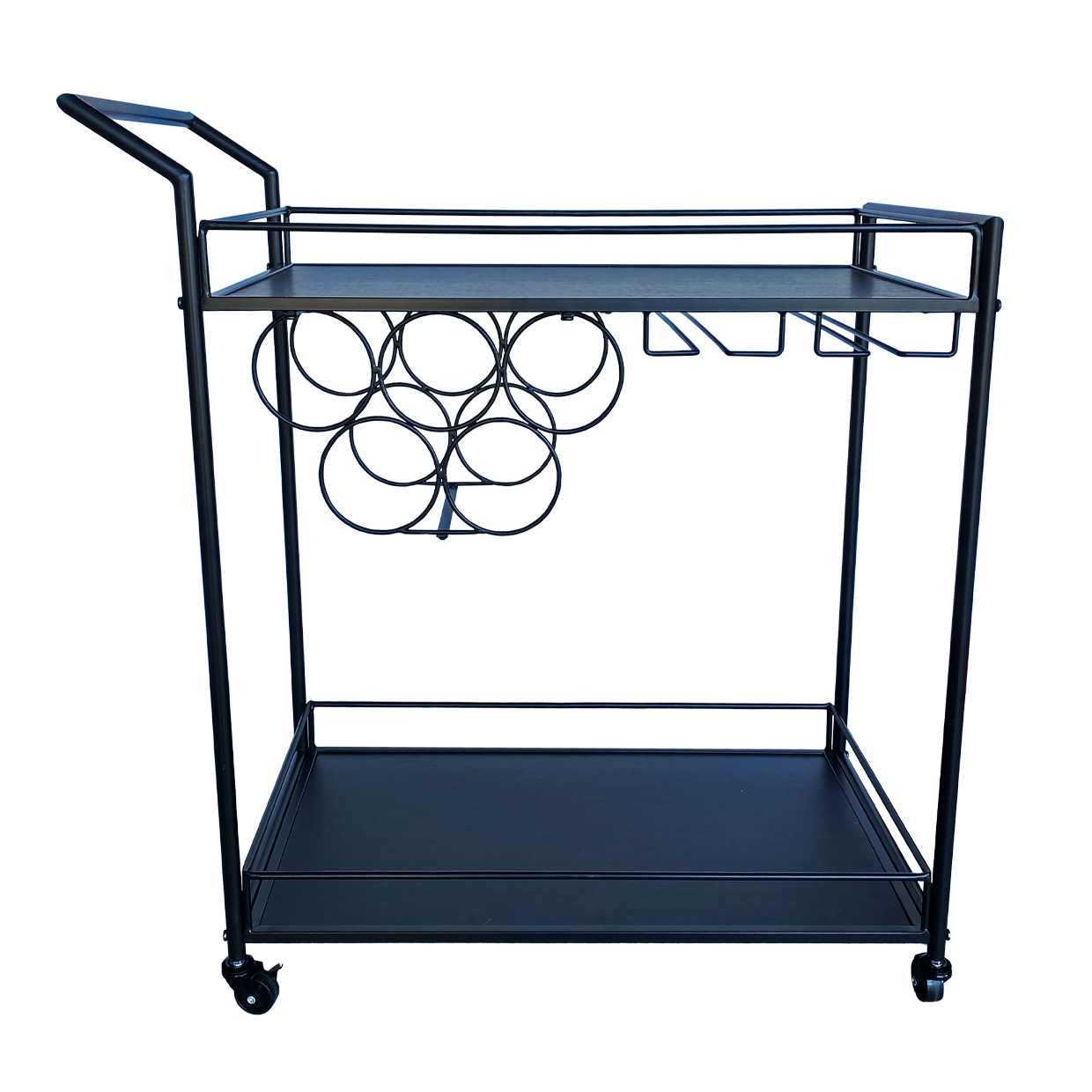 Ava Bar Trolley Black