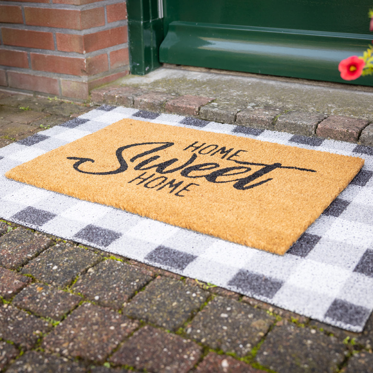 Doormat Checkered 90x60cm