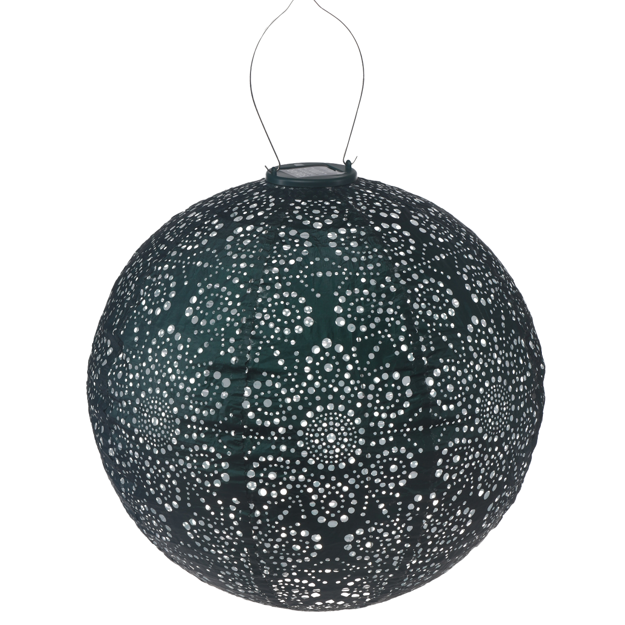 Lantern Round 40cm Green Fiore