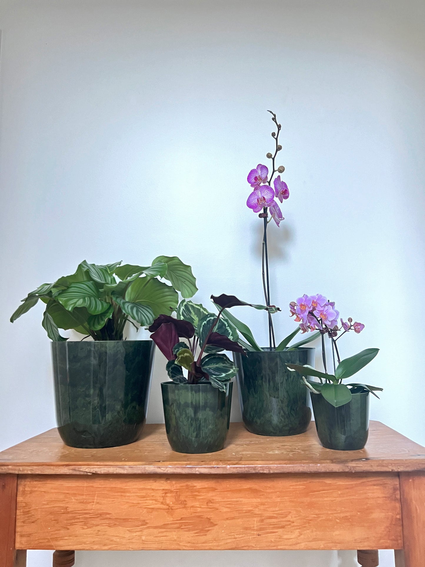 Palermo Pot 'Marble Green' Small