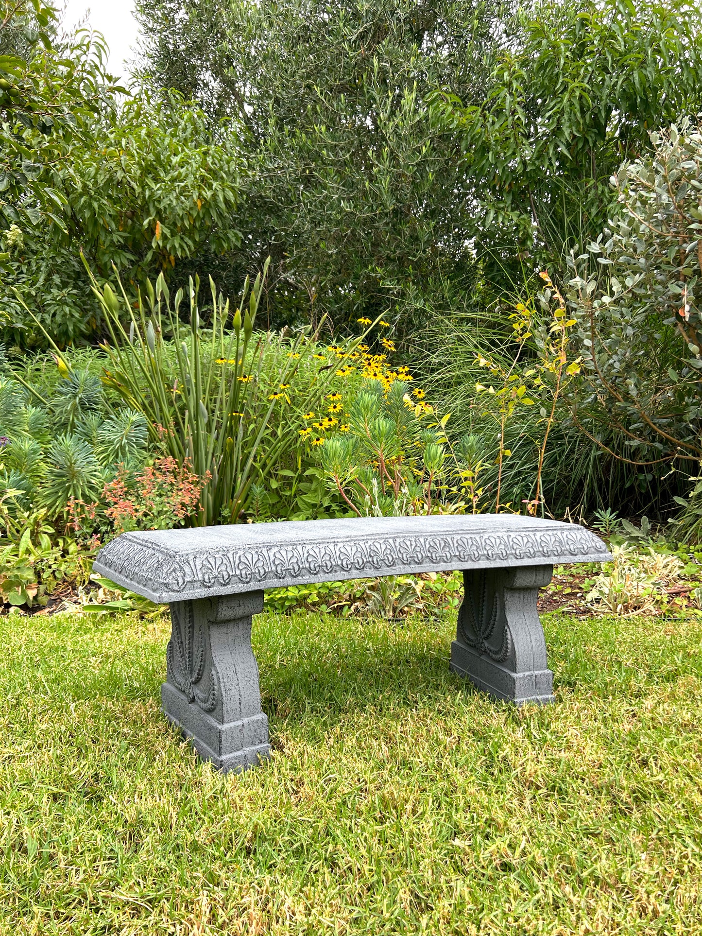 Nova Garden Bench Grey