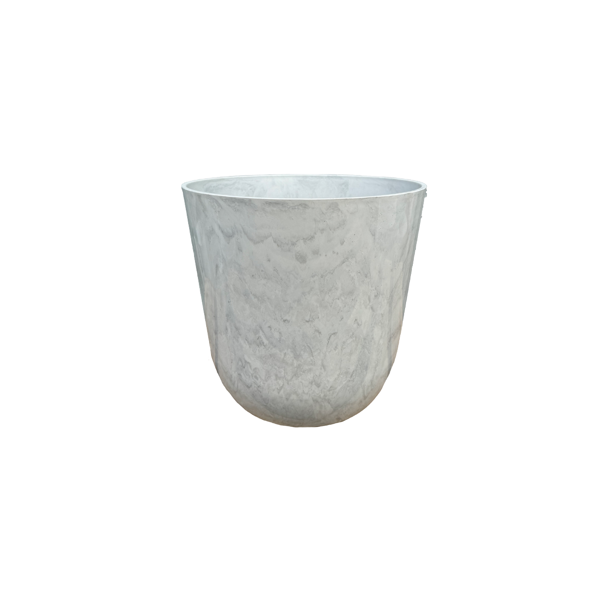 Palermo Pot X-Large 25x27cm Marble White