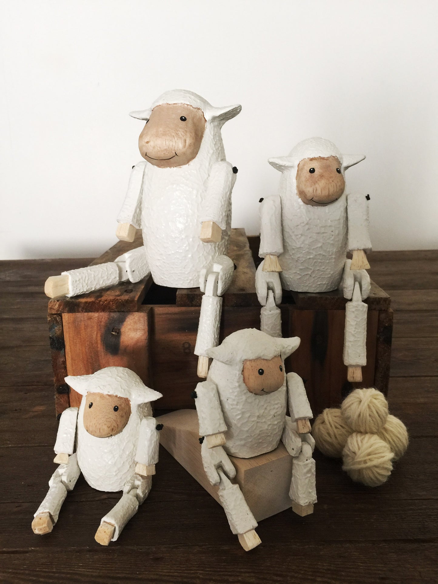 Sheep with Dangling Legs Large
