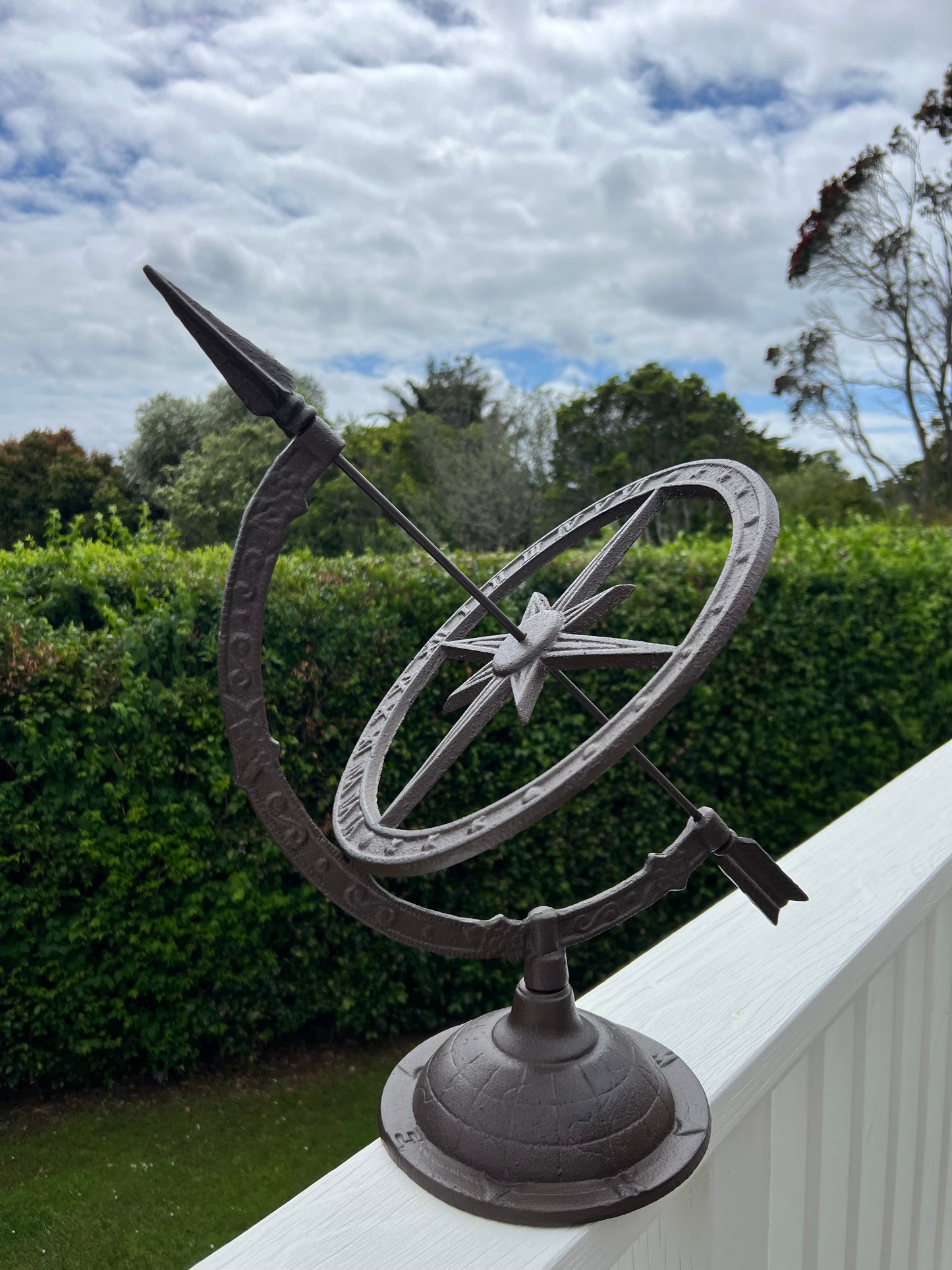 Cast Iron Sundial Large