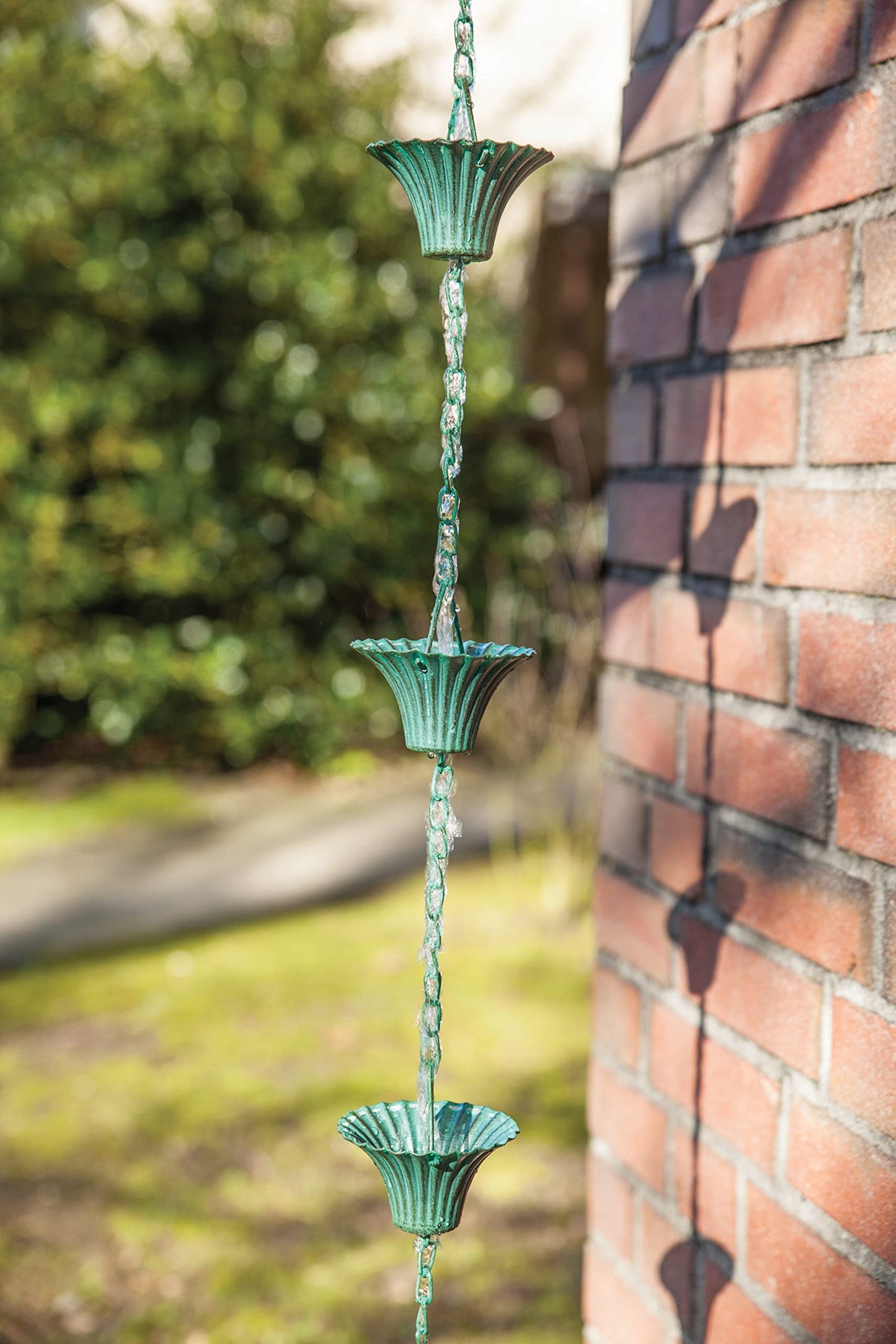 Rain Chain Green 2.59m