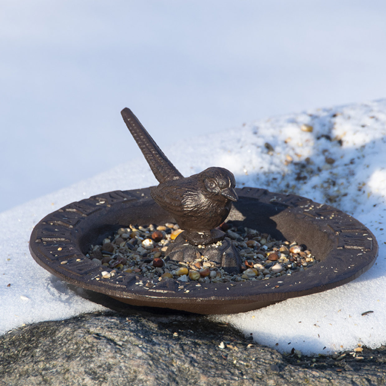 Sundial Bird Bath