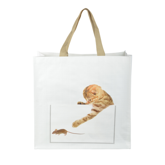 Shopping Bag Tabby Cat