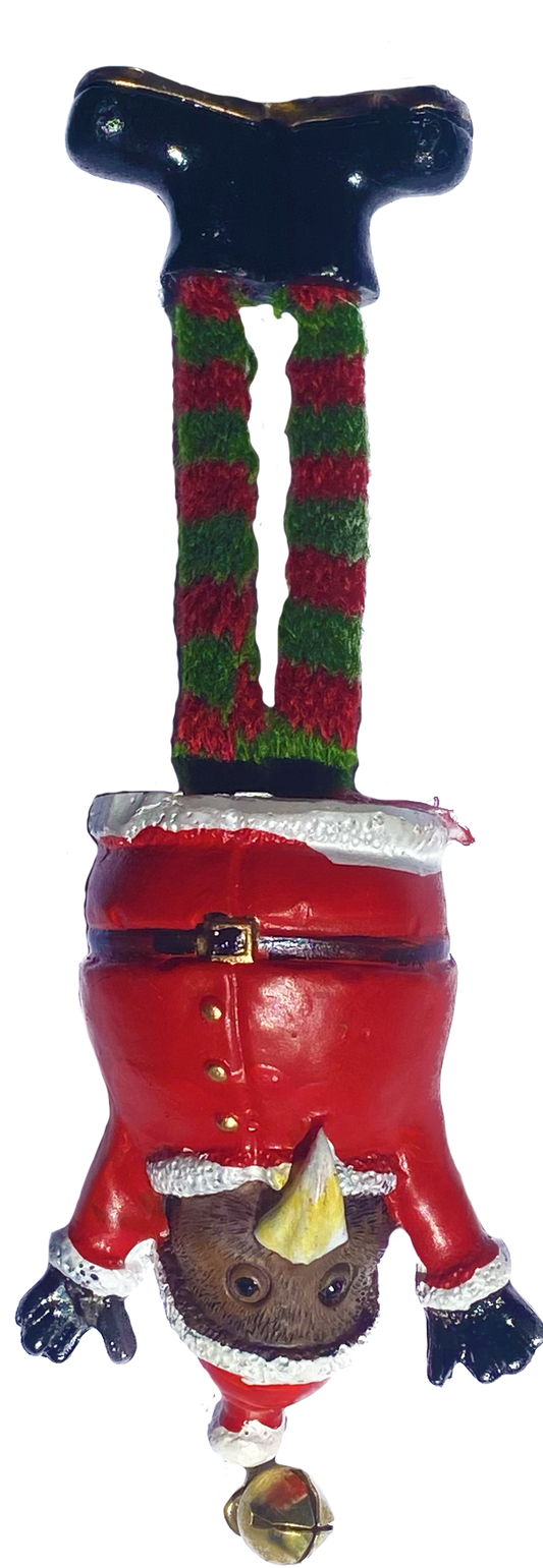 Hanging Xmas Kiwi Bungy Jumper
