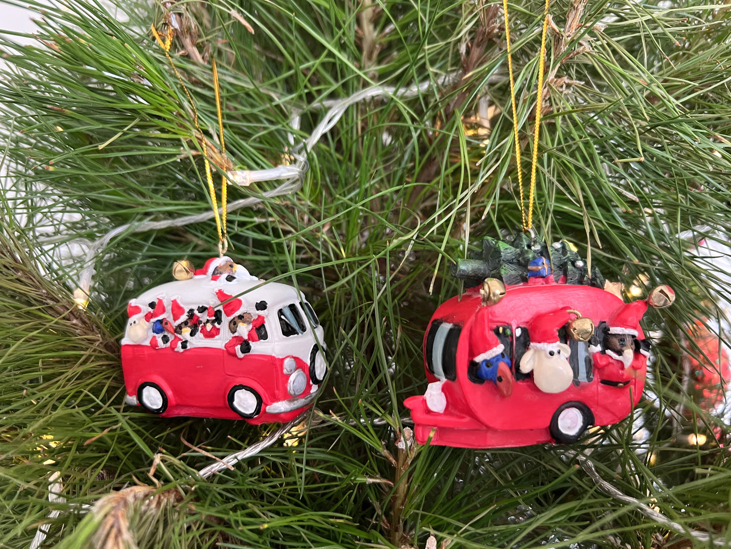 Hanging Xmas Caravan Decoration