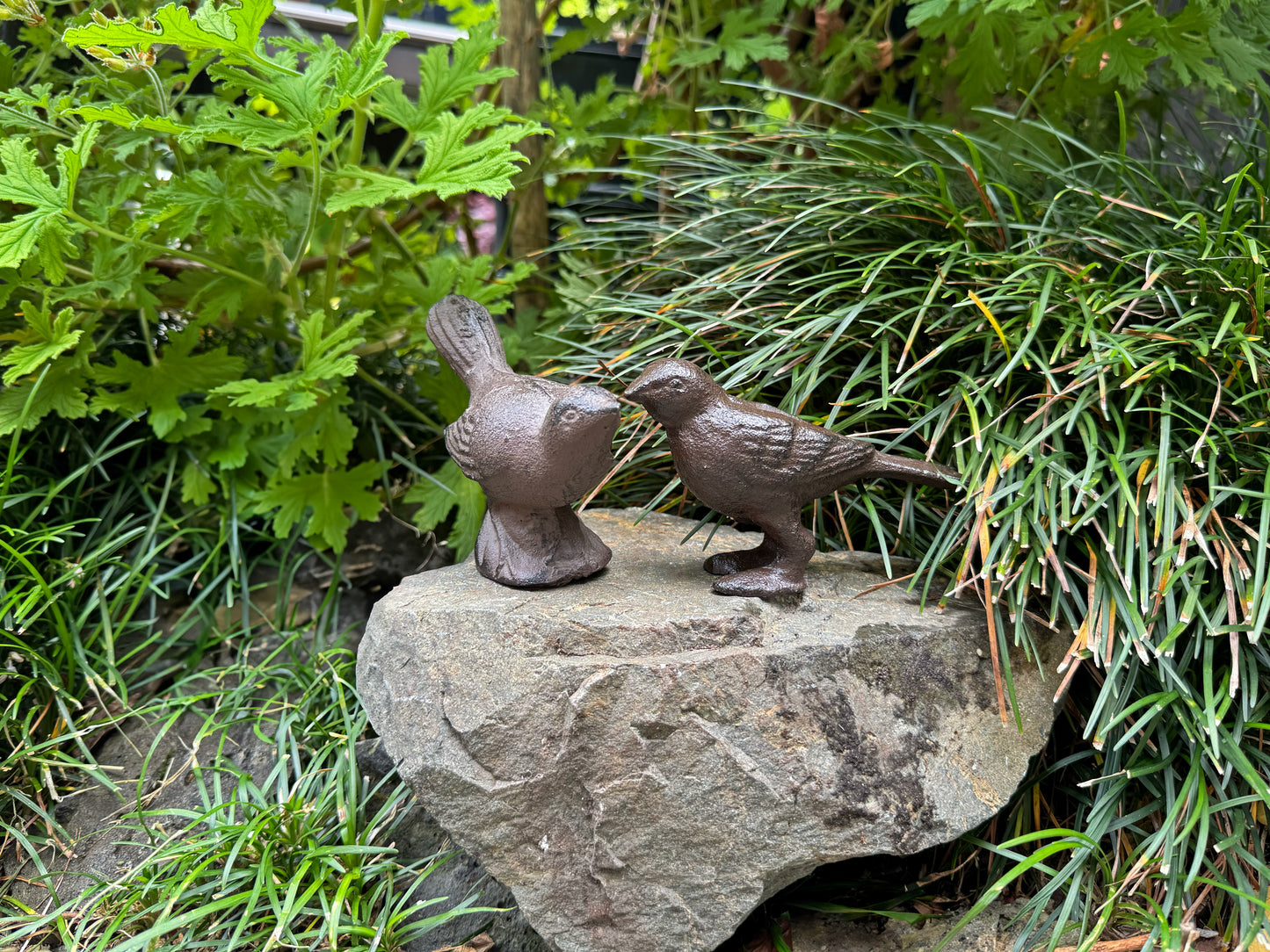Cast Iron Bird Decoration Small