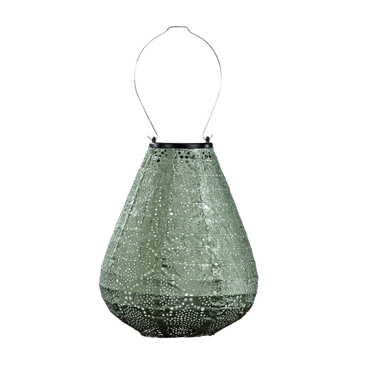Lumiz Lantern Tulip 20cm Sage Green Bazaar