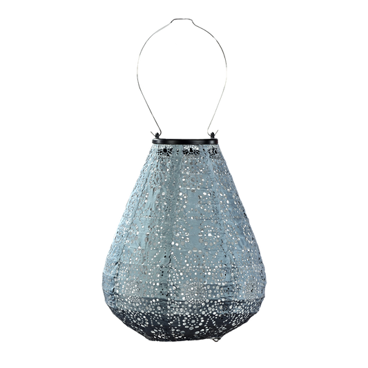 Lumiz Lantern Tulip 20cm Grey Blue Fiore