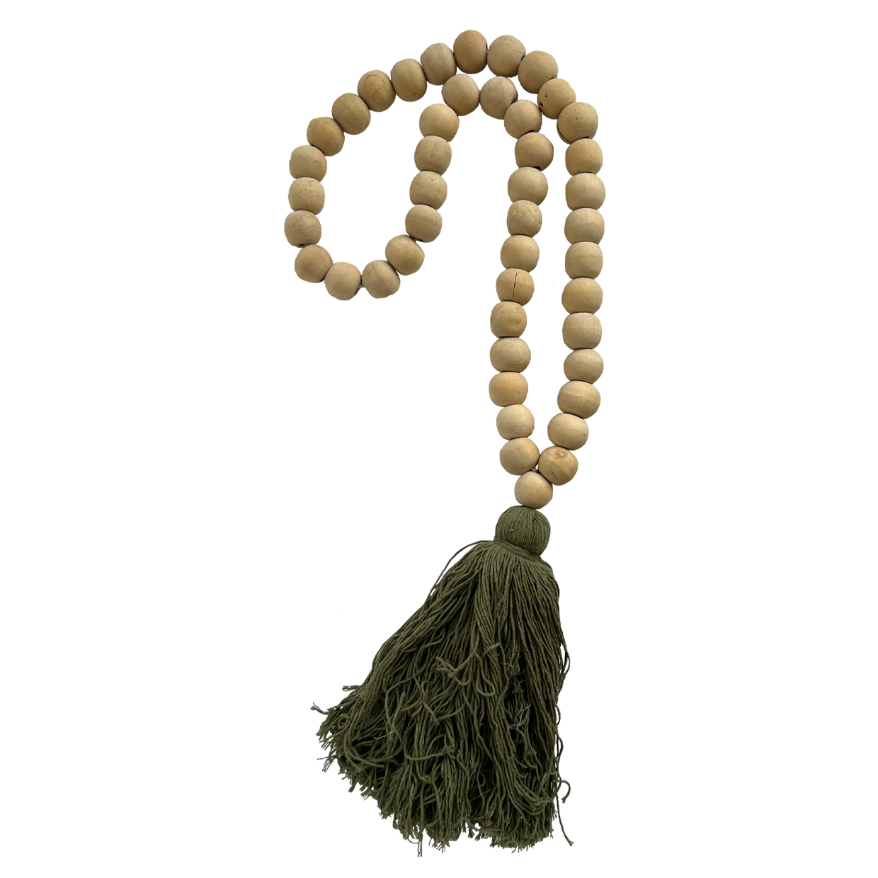 Beaded Tassle Moss