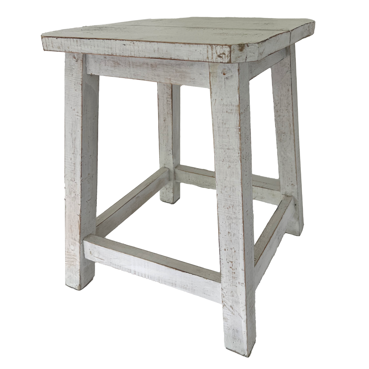 Florence Stool Square White