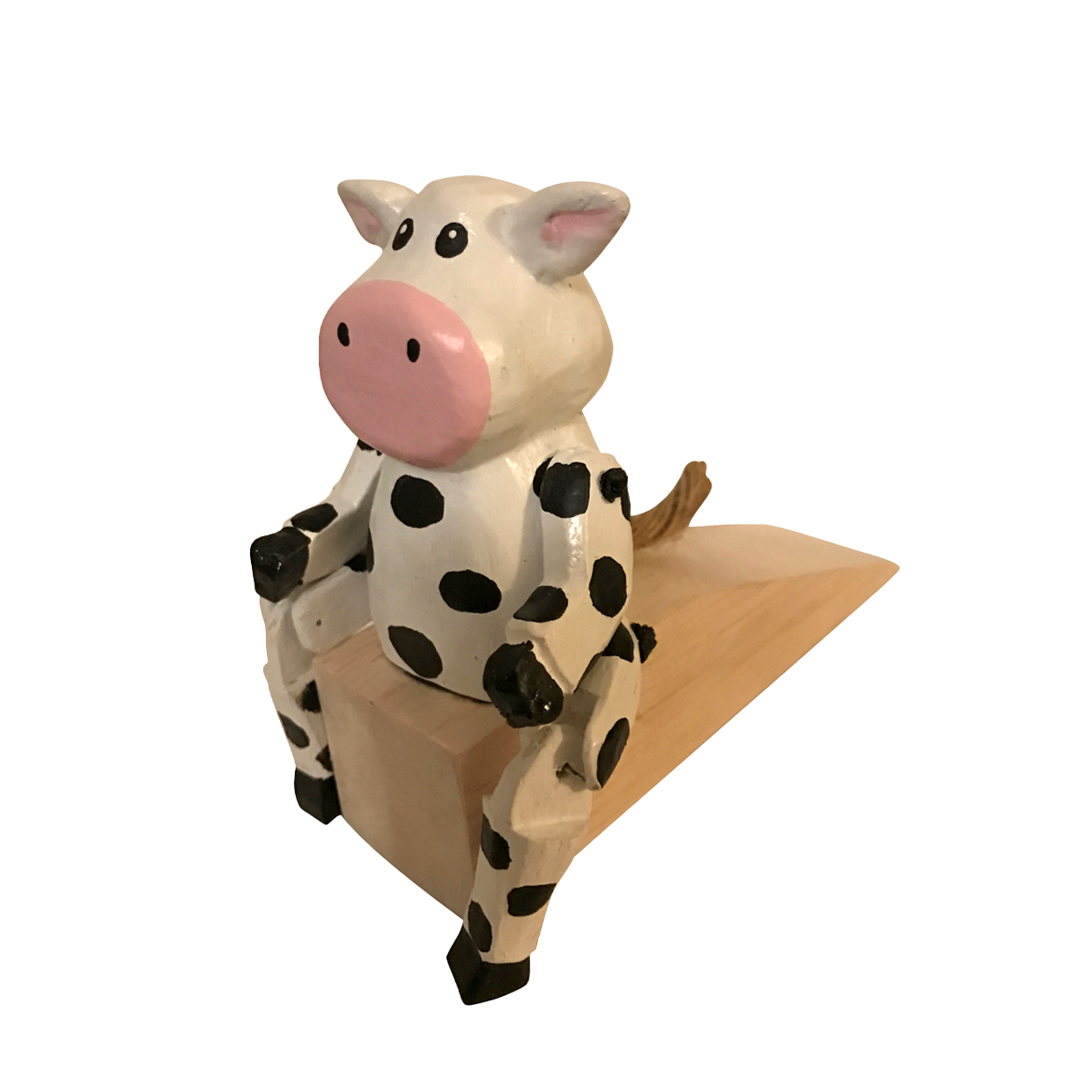 Door Stopper Wedge Cow
