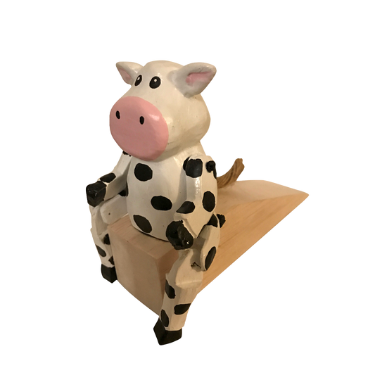 Door Stopper Wedge Cow