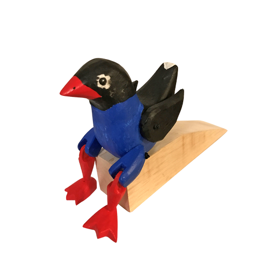 Door Stopper Wedge Pukeko